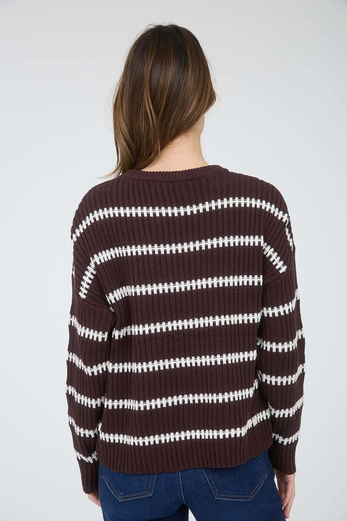 Crewneck Sweater - Brown