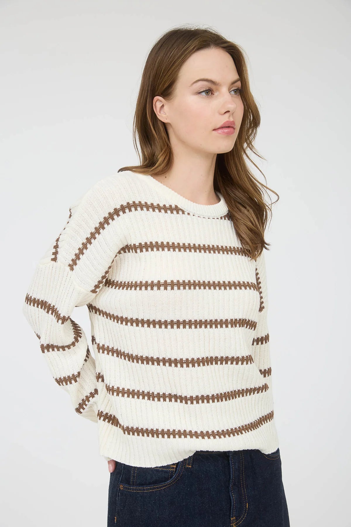 Crewneck Sweater - Cream