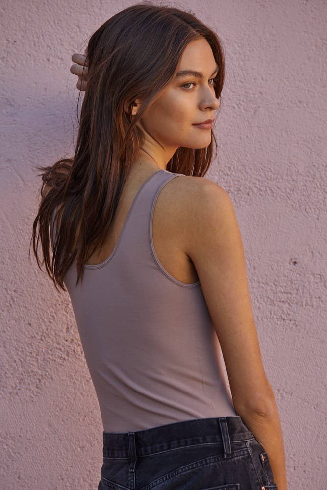Talk Later Tank - Black