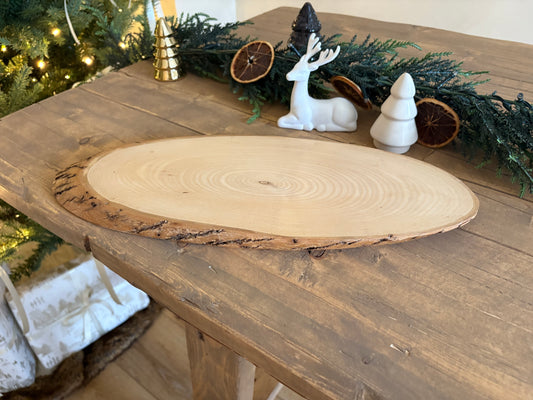 Rustic Inspired Wooden Tray
