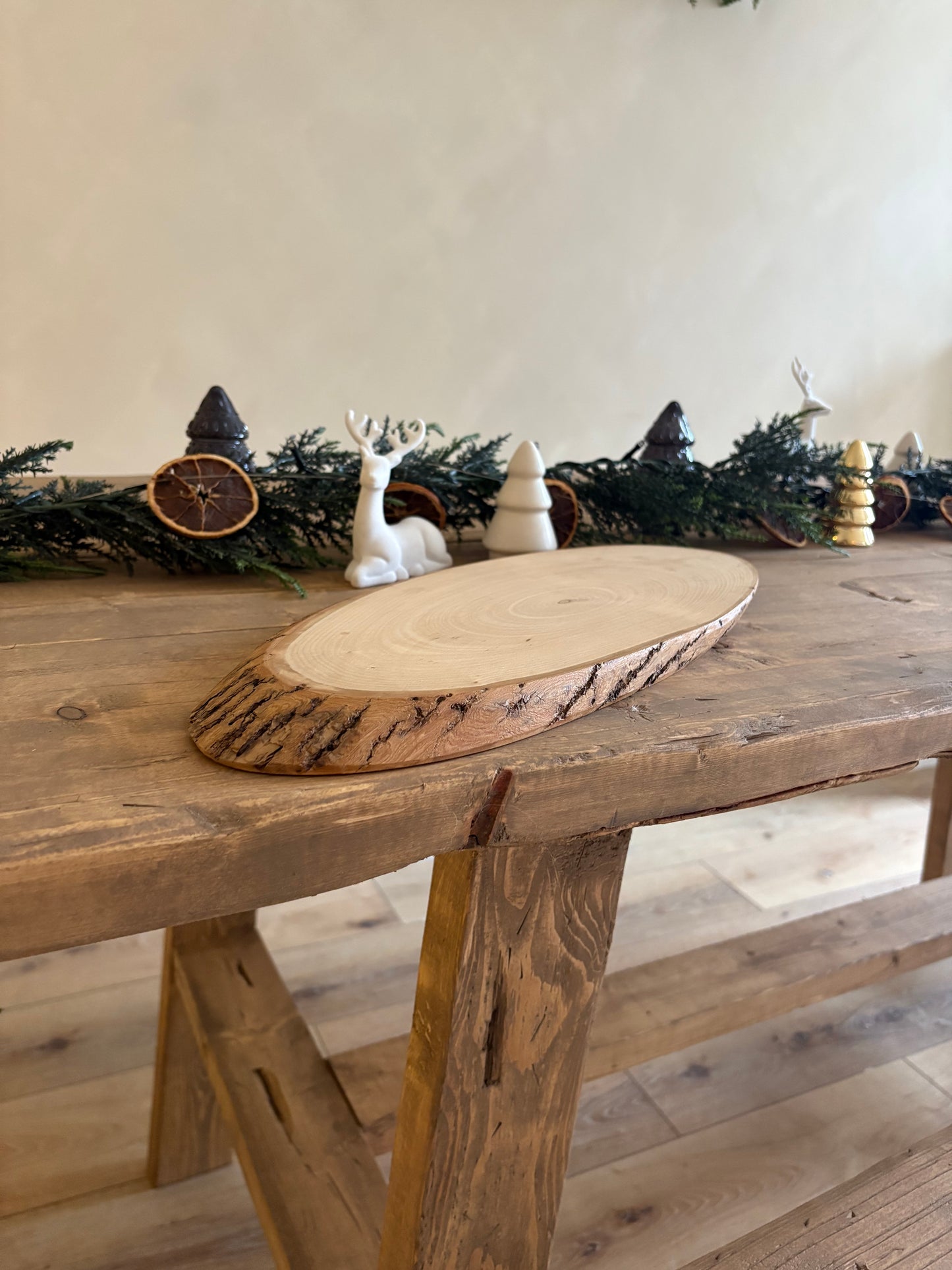 Rustic Inspired Wooden Tray