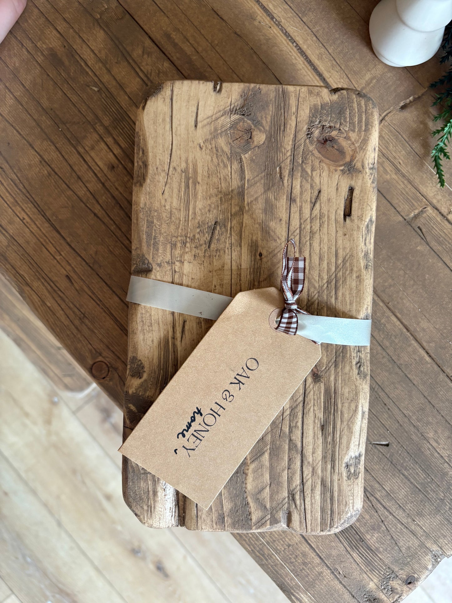 Vintage Inspired Footed Riser (Custom Sizes Available)