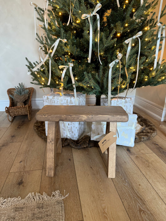 Vintage Inspired Milking Stool (Custom Sizes Available)