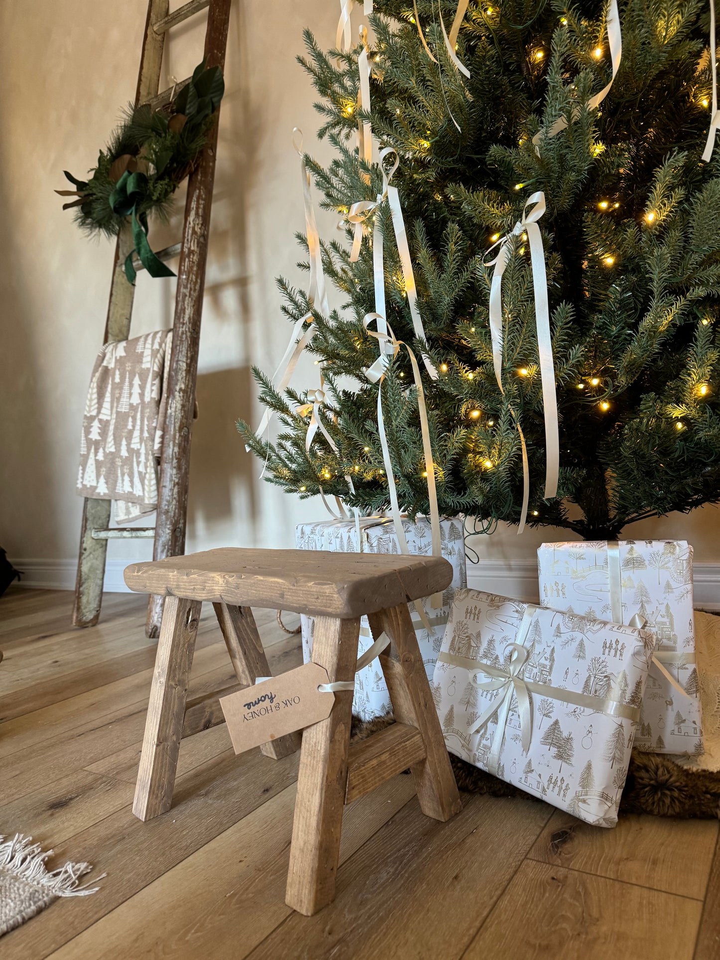 Vintage Inspired Milking Stool (Custom Sizes Available)