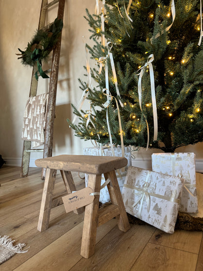 Vintage Inspired Milking Stool (Custom Sizes Available)