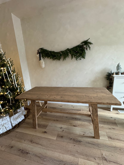 Vintage Inspired Table Custom Size Deposit