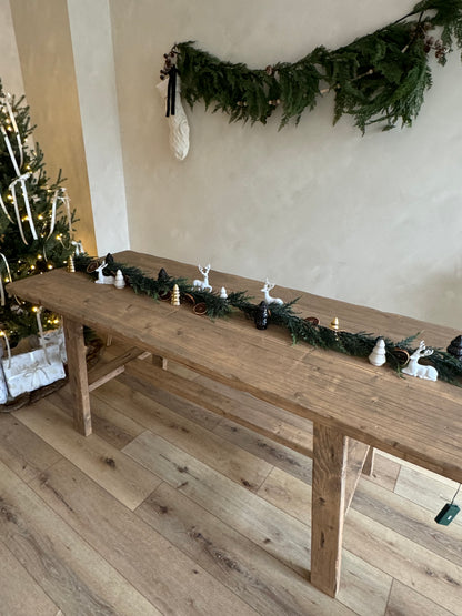 Vintage Inspired Table Custom Size Deposit