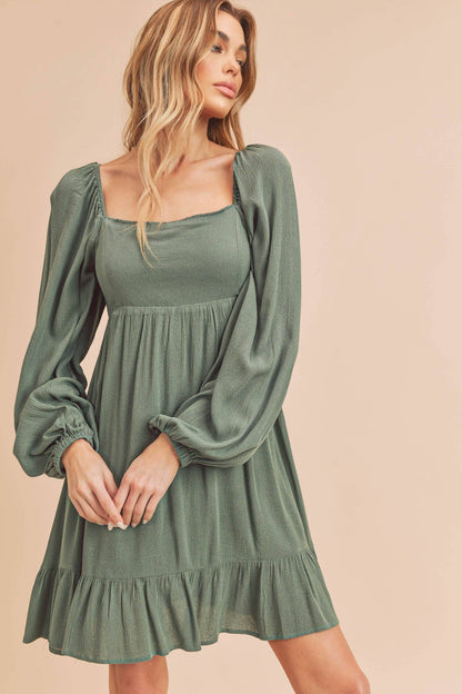 Beyah Dress Eucalyptus